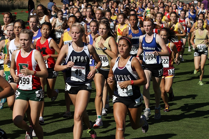 2010 SInv D3-039.JPG - 2010 Stanford Cross Country Invitational, September 25, Stanford Golf Course, Stanford, California.
